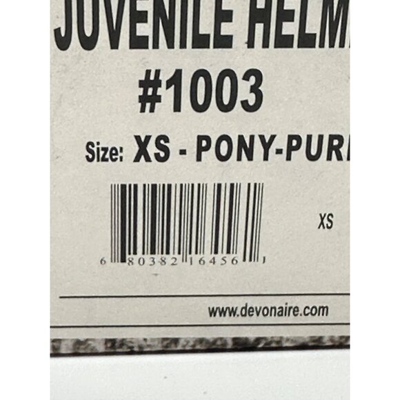 Devon-Aire K-1 Aegis Juvenile S/M Riding Helmet Navy Blue  Adjustable Lightweigh - Picture 4 of 10